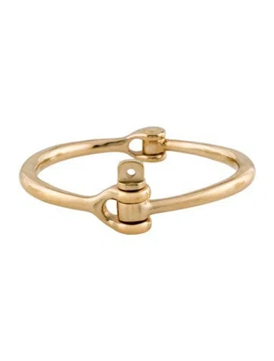 Pre-owned Miansai Reeve Hinged Screw Bracelet, 6.75" In Multi