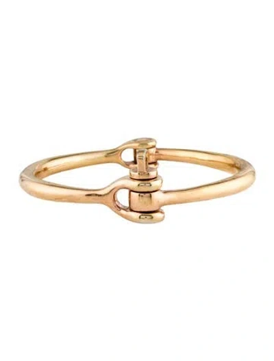 Pre-owned Miansai Reeve Screw Cuff Bracelet, 6.5" In Multi