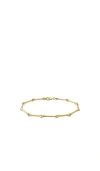 Miansai Rune Link Bracelet In Metallic Gold