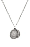 Miansai Saints Charm Necklace In Silver