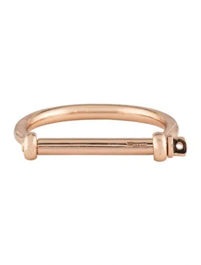 Pre-owned Miansai Screw Bangle Bracelet, 7" In Multicolor
