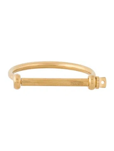 Pre-owned Miansai Screw Closed Bracelet, 6.25" In Multi