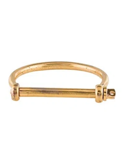 Pre-owned Miansai Screw Cuff Bangle, 6.25" In Multi