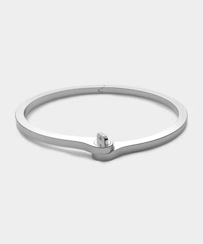 Miansai Silver Modern Reeve Cuff In Silver