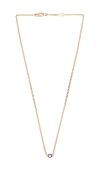 Miansai Single Blue Eye Necklace In Gold