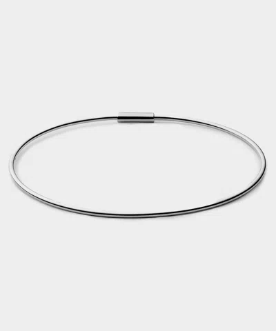 Miansai Sterling Silver Cooper Cuff In Silver