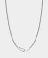 Miansai Sterling Silver Dima Chain Necklace In Silver