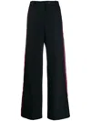 Miaoran Side-stripe Tailored Trousers In Blue