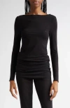 Miaou Black Amelia T-shirt In Black