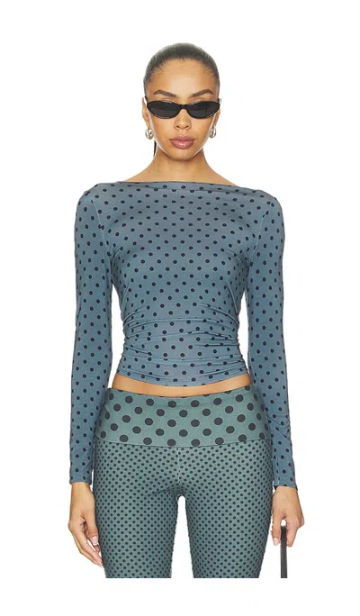 Miaou Amelia Top In Blue