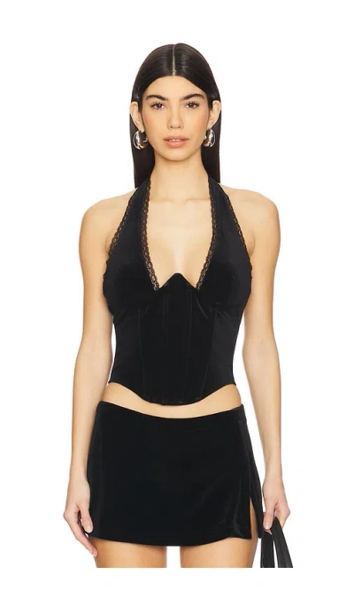 Miaou Ari Corset In Black