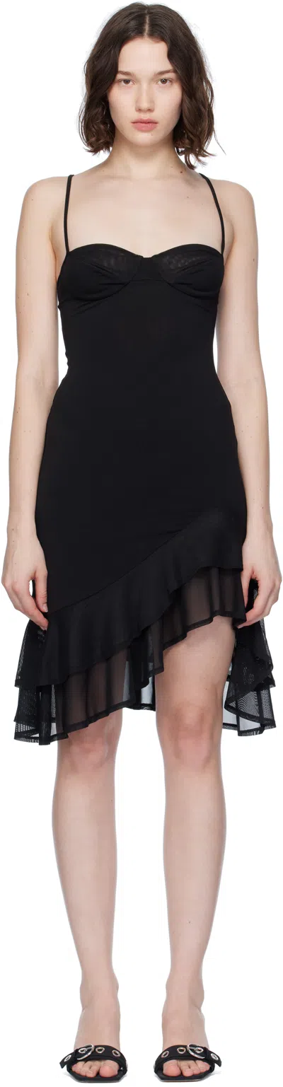 Miaou Black Catarina Minidress