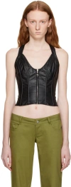 Miaou Valda Corset In Black