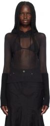 Miaou Black Mari Hoodie In Black