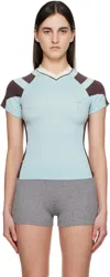 MIAOU BLUE MEL T-SHIRT