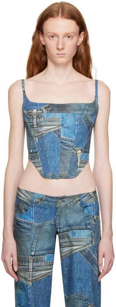 Miaou Blue Venus Camisole