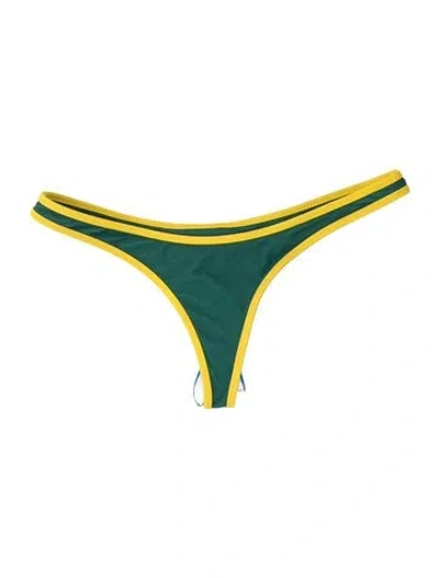 Pre-owned Miaou Bottoms In Green