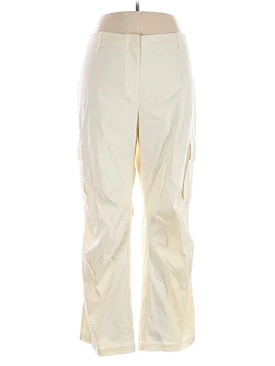 Pre-owned Miaou Cargo Pants In Ivory
