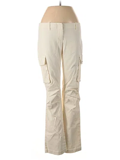 Pre-owned Miaou Cargo Pants In Ivory