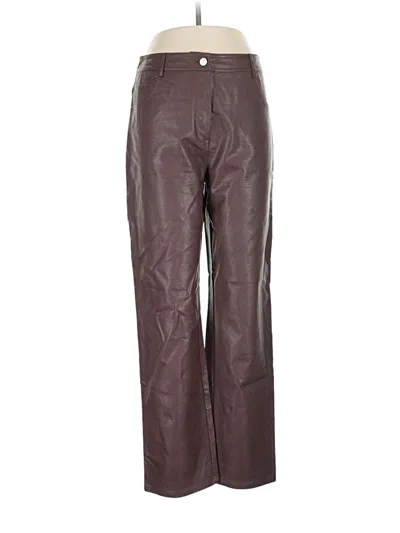 Pre-owned Miaou Casual Pants In Brown