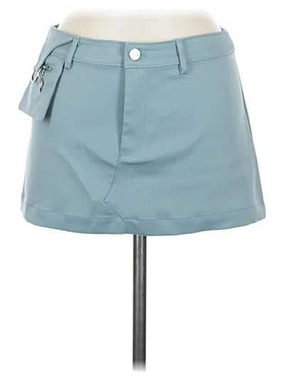 Pre-owned Miaou Casual Skirt In Blue