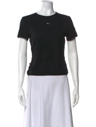 Pre-owned Miaou Crew Neck Short Sleeve T-shirt W/ Tags In Black