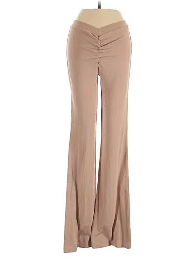 Pre-owned Miaou Dress Pants In Tan