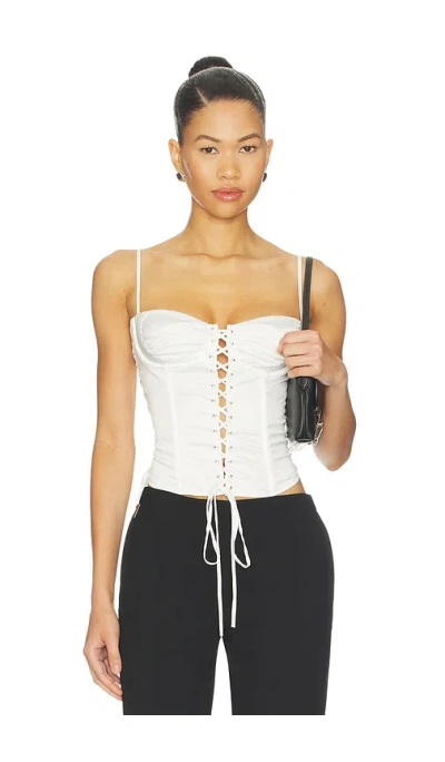 Miaou Emilia Corset In White