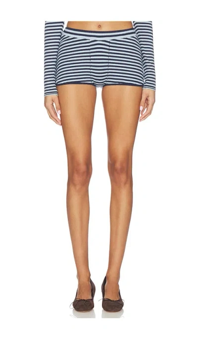 Miaou Emilia Short In Blue
