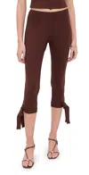 Miaou Emma Capris Chocolate