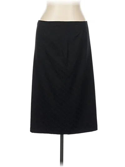Pre-owned Miaou Formal Skirt In Black