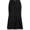 MIAOU MIAOU GAUDI FLUTED HEM SKIRT