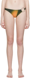 Miaou Green Hannah Jewett Edition Maya Bikini Bottoms In Aura