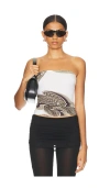Miaou Haley Top In Fortune Print