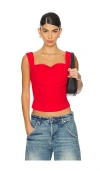 Miaou Imogene Corset In 레드
