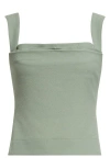 Miaou Imogene Corset Top In Sage