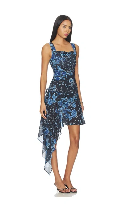 Miaou Imogene Dress In Blue