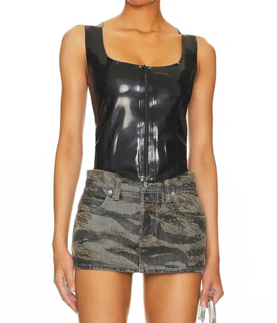 Miaou Ivy Top In Black