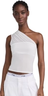 MIAOU JADE TANK IRRIDESCENT WHITE