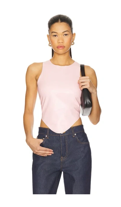 Miaou Jinx Tank In Rose