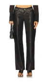 Miaou Josephina Pant In Black
