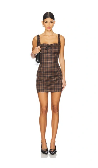 MIAOU LACED GINGER DRESS