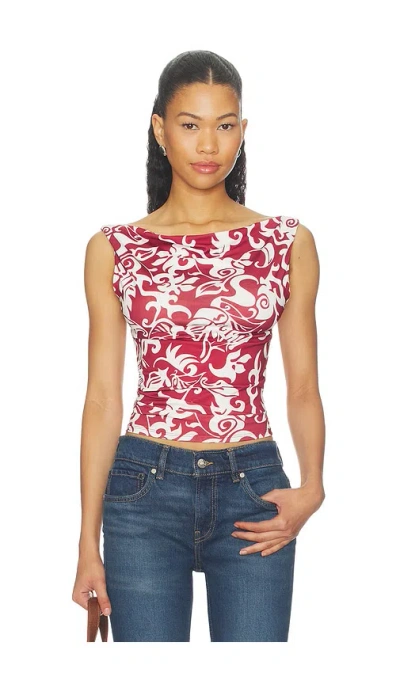 Miaou Lani Top In Red