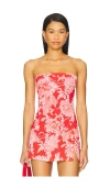 Shop Miaou Libra Corset In Red