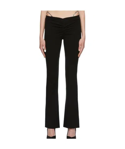 Miaou Logo Suit Trousers In Black