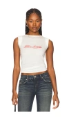 Miaou Off-white Lucia Tank Top In White