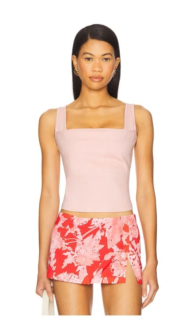 Miaou Luna Top In Blush