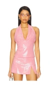 Miaou Mathilde Top In Pink