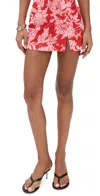 MIAOU MICRO MINI SKIRT SIREN DAMASK