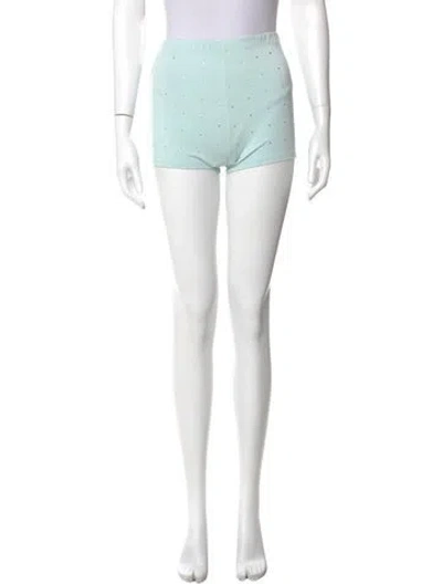 Pre-owned Miaou Mini Shorts In White